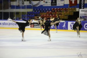 zawody łyżwiarstwa synchronicznego